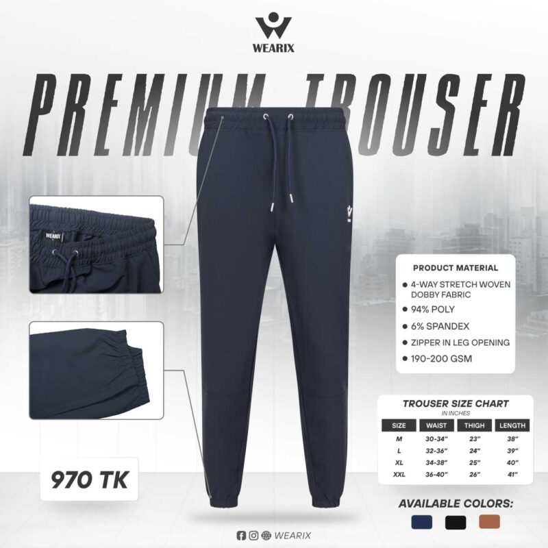 Premium Trouser - Cuff In leg opening - Image 4