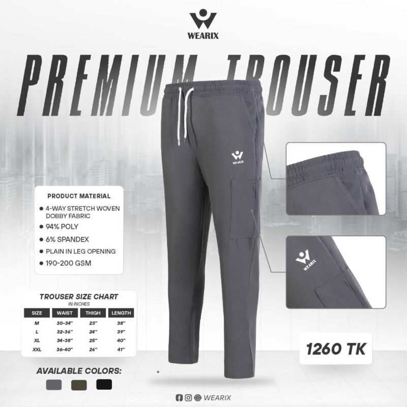 Premium Trouser - Plain In leg opening - Image 5