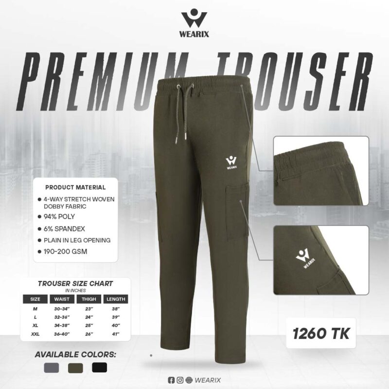 Premium Trouser - Plain In leg opening - Image 3