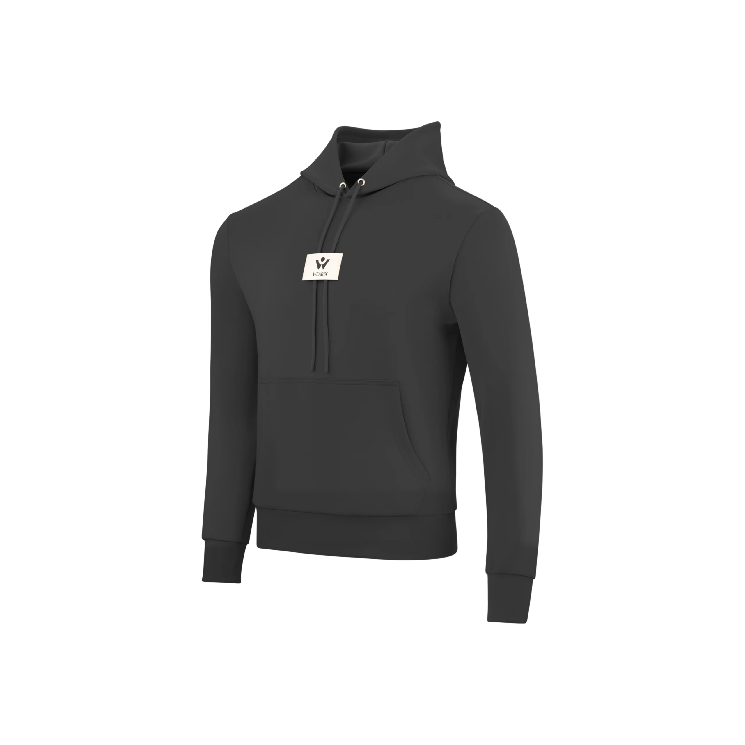 Men’s taupe pullover hoodie by Wearix