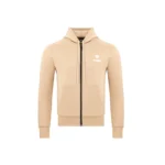 Men’s apricot zipper hoodie by Wearix
