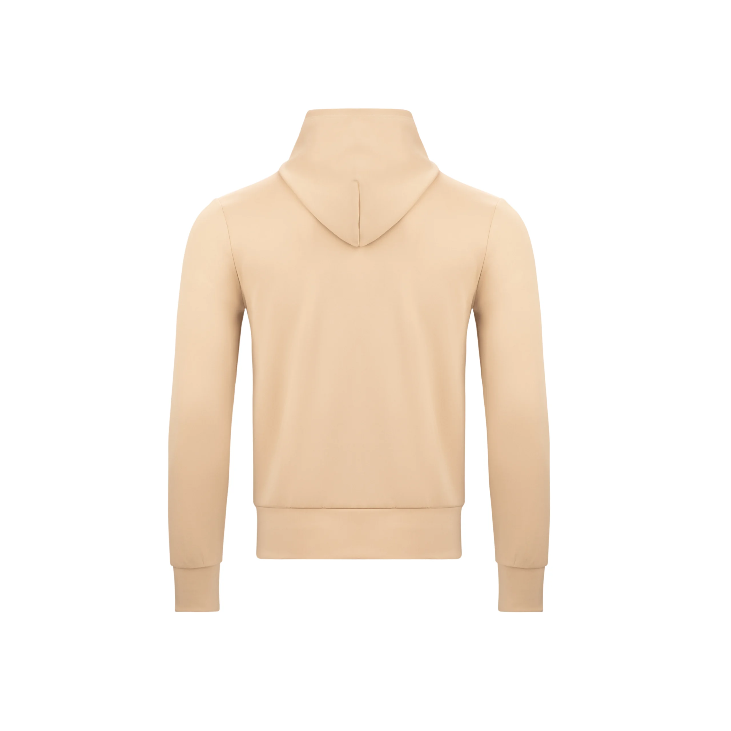 Men’s apricot zipper hoodie by Wearix