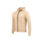Men’s apricot zipper hoodie by Wearix